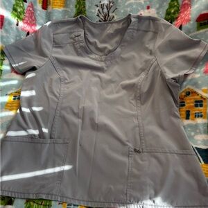 Cherokee Light Gray Women's Scrub set